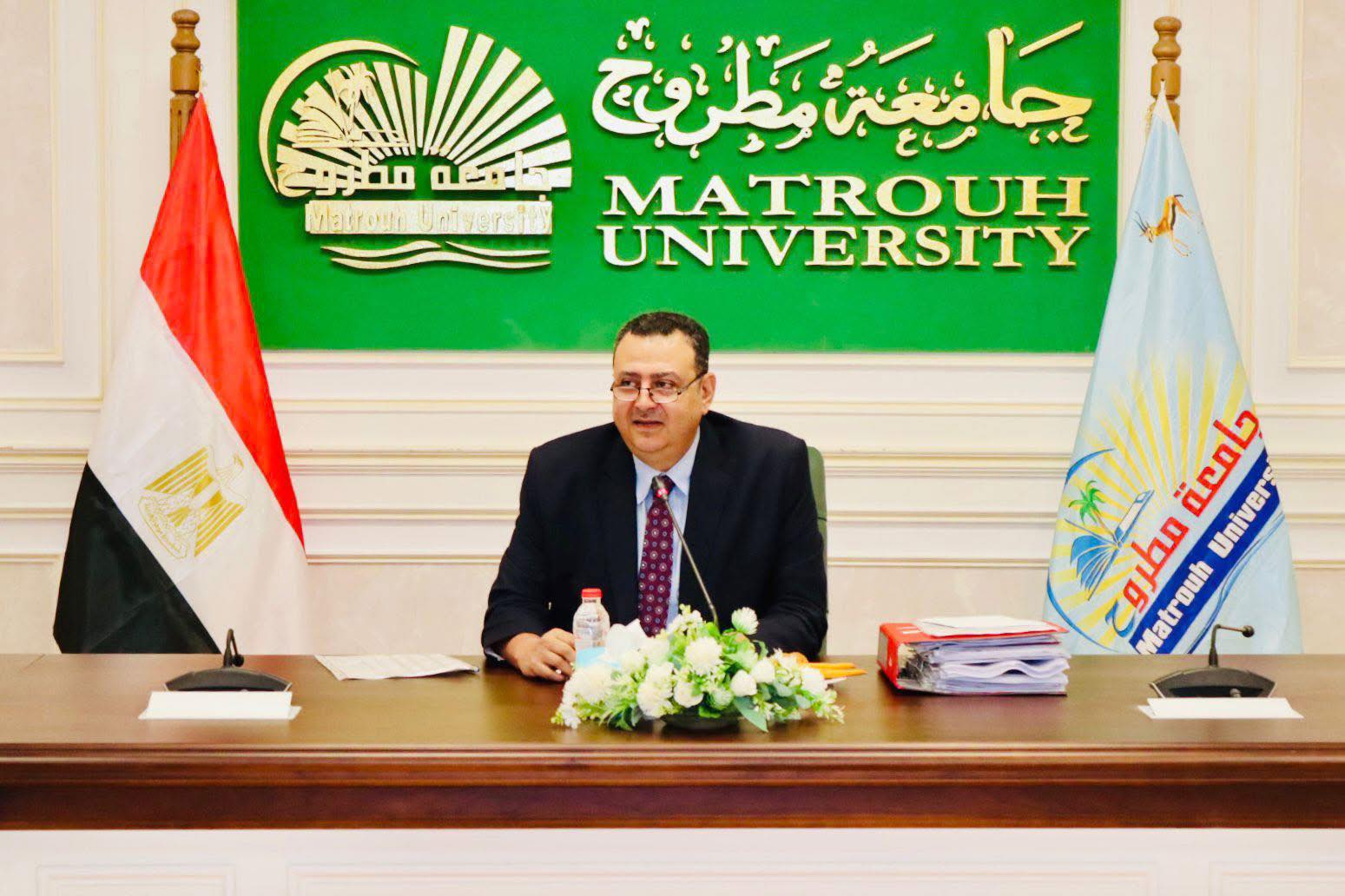 Matrouh University President: Students are tomorrow's leaders and future builders.